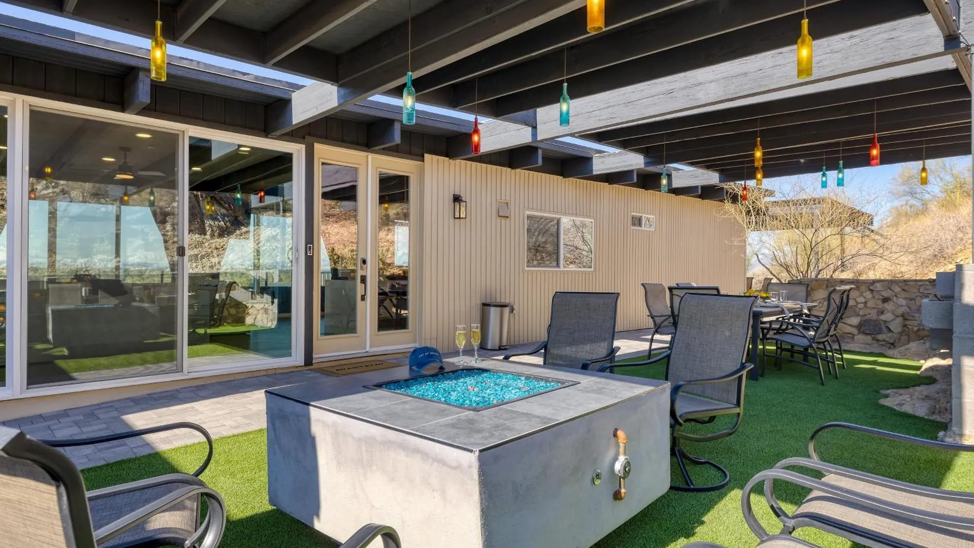 בית נופש סקוטסדייל Panoramic Views Private Pool Patio Lounge W Firepit Royal Palm By Avantstay